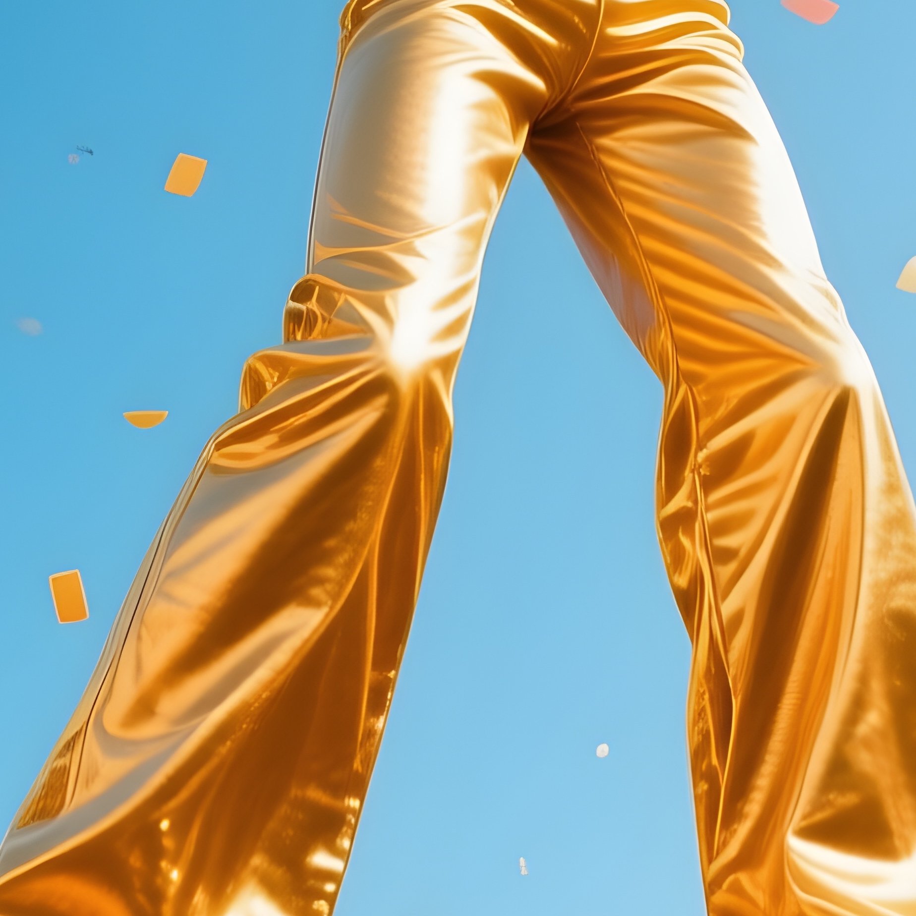 Stilt Walker In The Middle Of An Celebration - Full Resolution Quality Preview