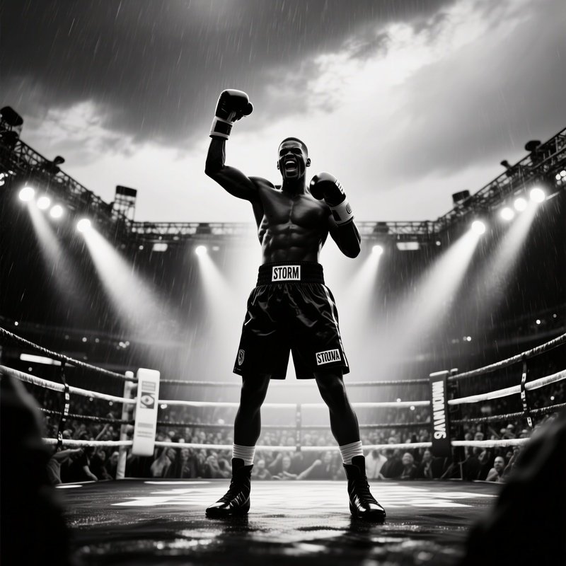 Storm Nova Boxer Victory Under Spotlight
