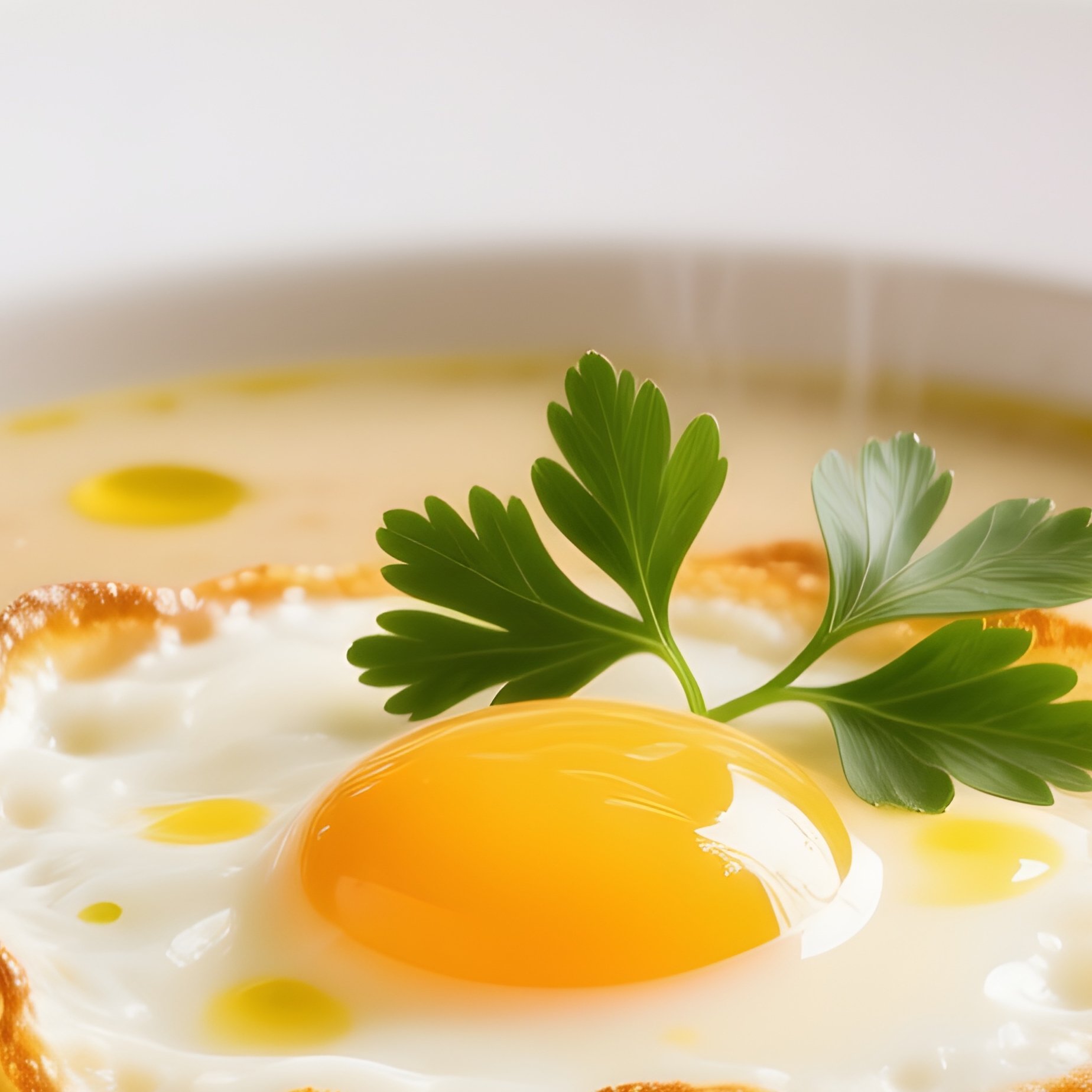 Stracciatella Alla Romana Soup With Beaten Eggs Parmesan And Broth - Full Resolution Quality Preview