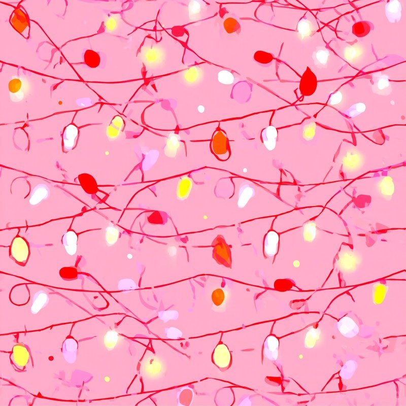 String Of Colorful Lights Lights Festival