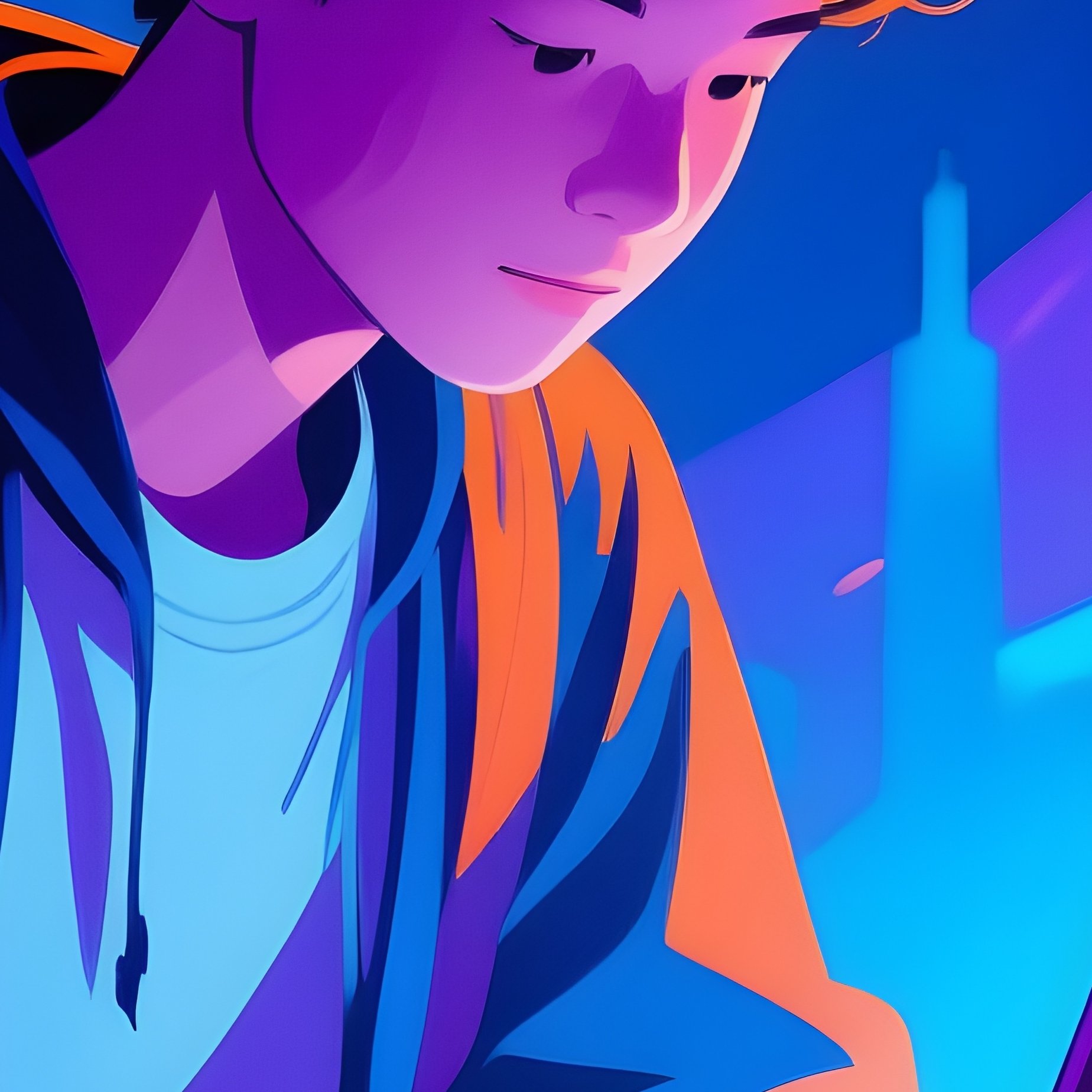 Student Outdoor Laptop Mood - Full Resolution Quality Preview