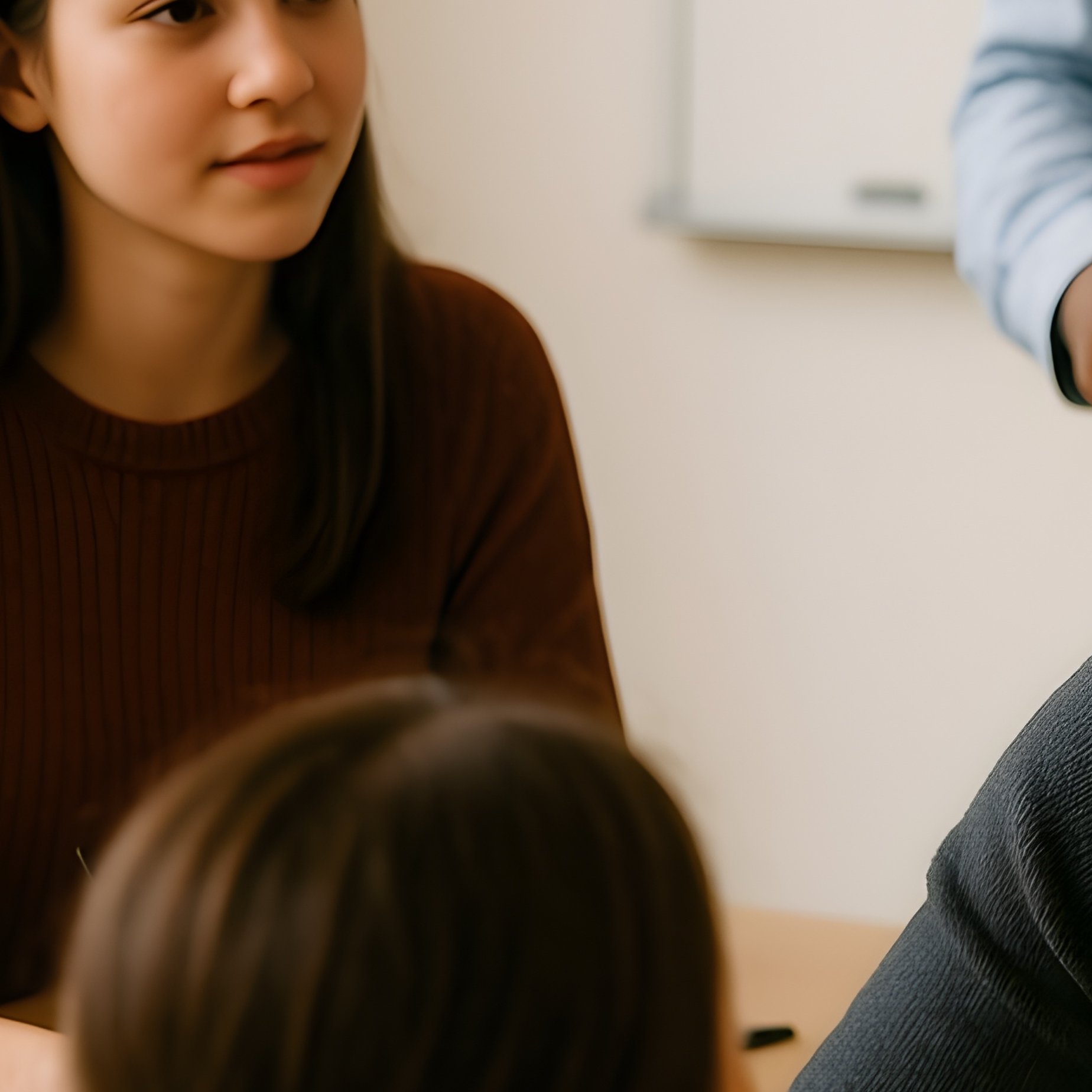 Students Attending Seminar - Full Resolution Quality Preview