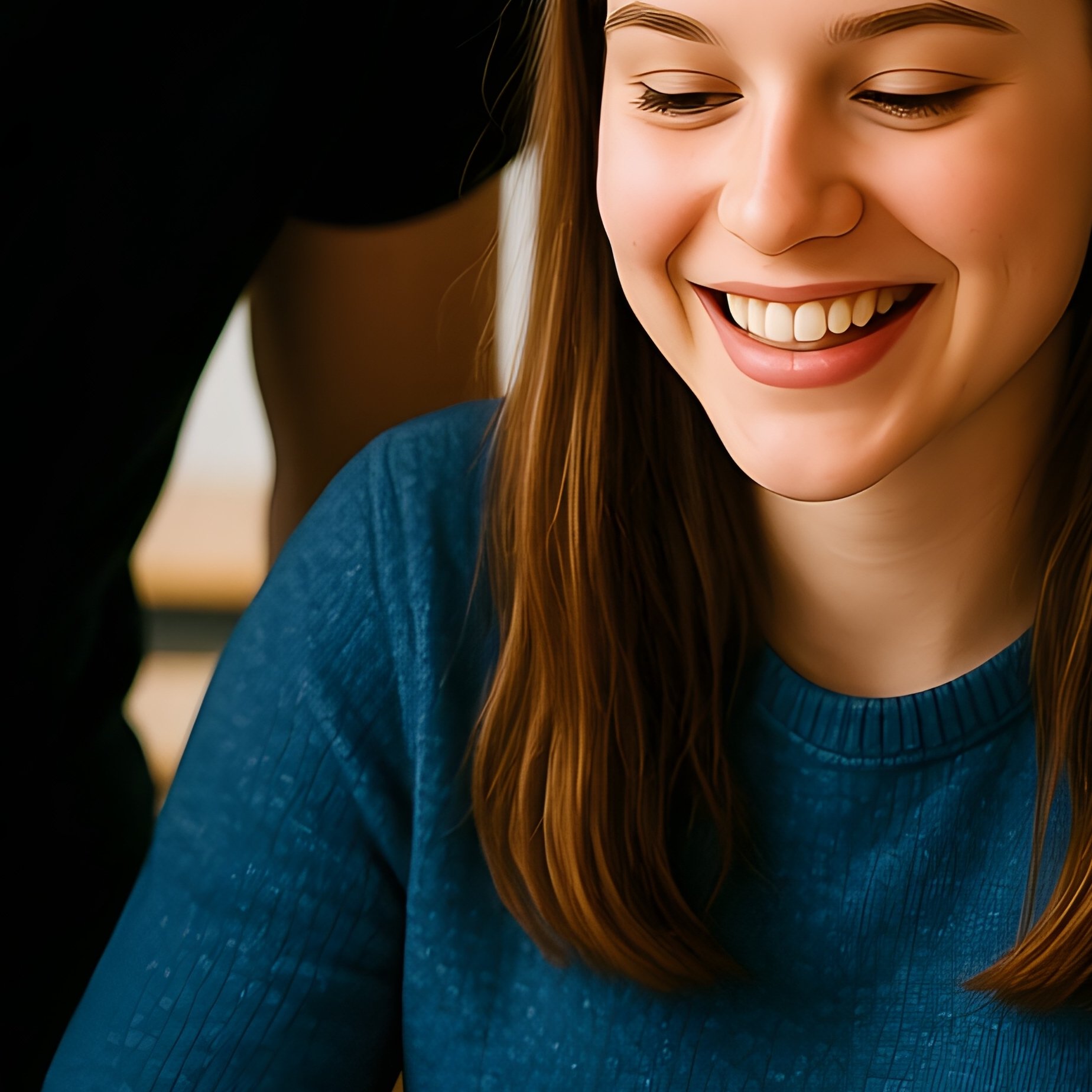 Students Discussing Homework Scene - Full Resolution Quality Preview