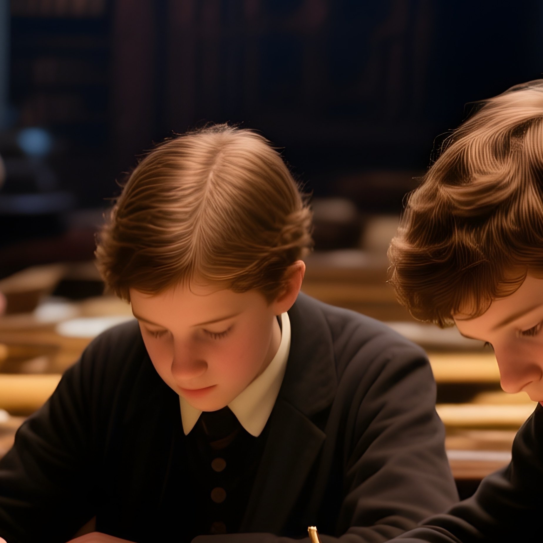 Students Studying In Library 5 - Full Resolution Quality Preview