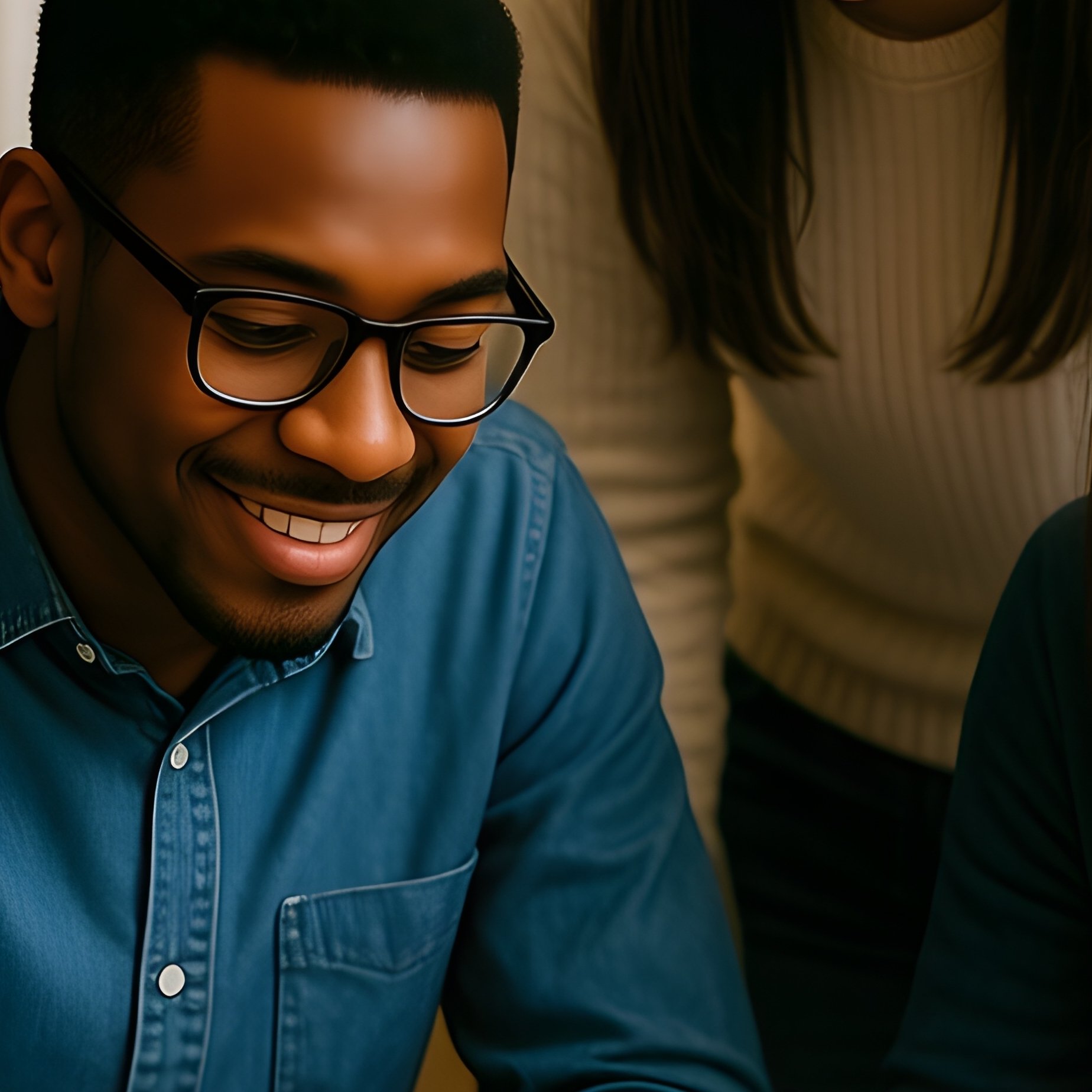 Students Working On Group Project In Library - Full Resolution Quality Preview