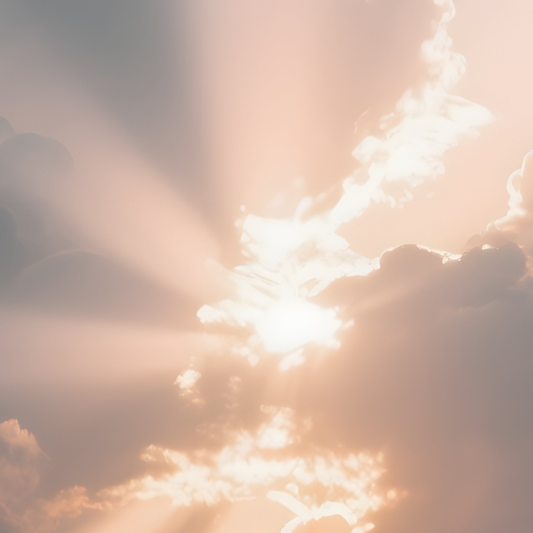 Sunlight Breaking Through Clouds Sunlight Clouds - Full Resolution Quality Preview