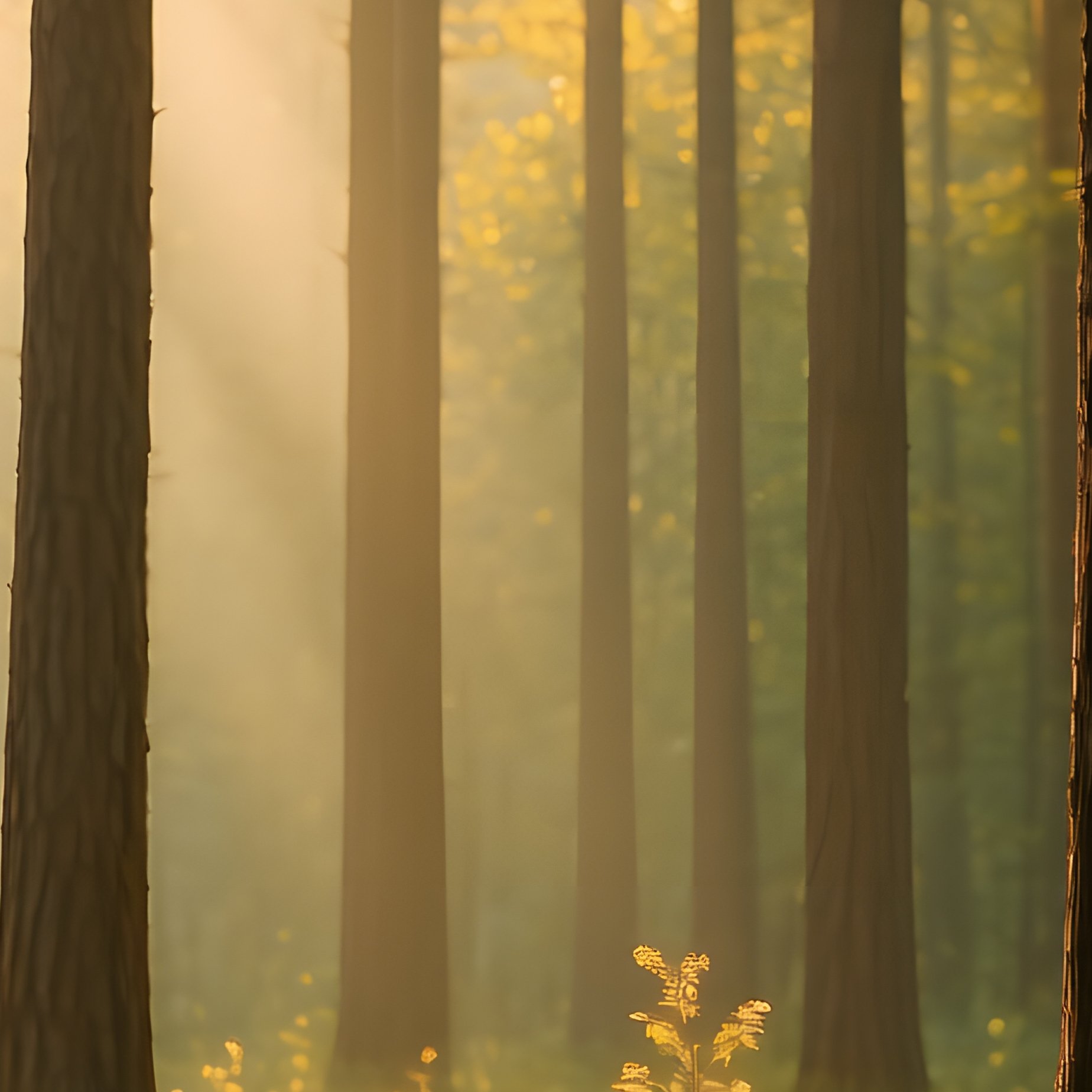 Sunlight Filtering Through A Forest Forest Sunlight - Full Resolution Quality Preview