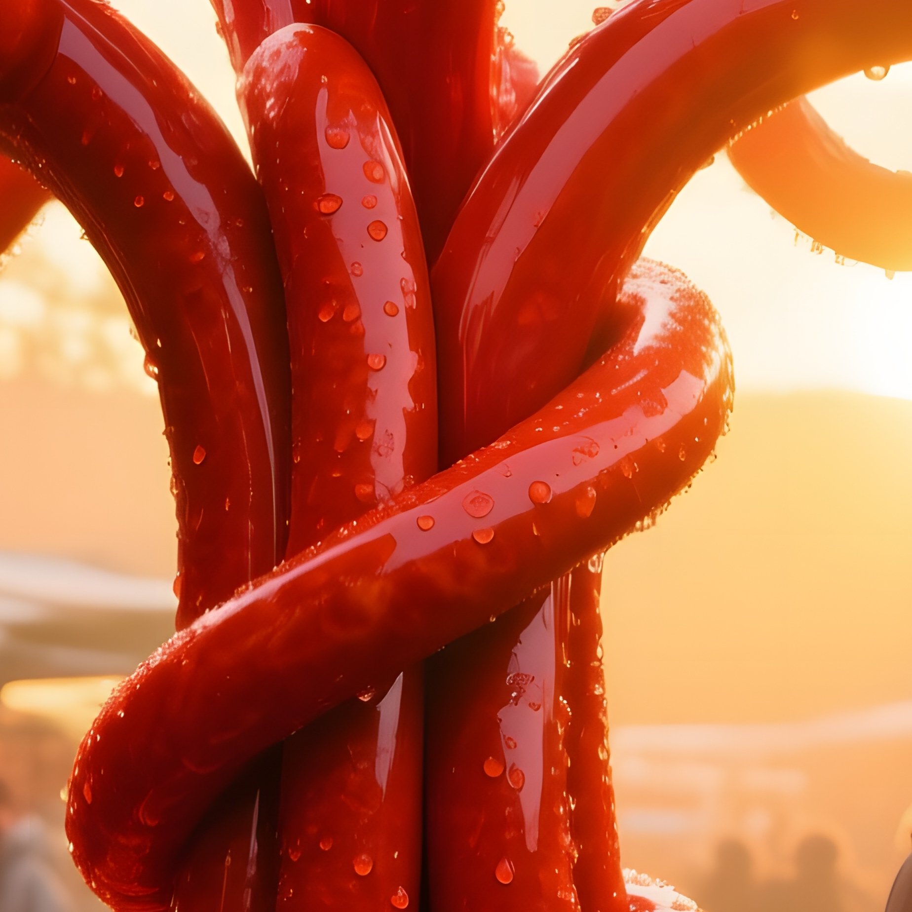 Sunrise Market Bratwurst Tree Stall - Full Resolution Quality Preview