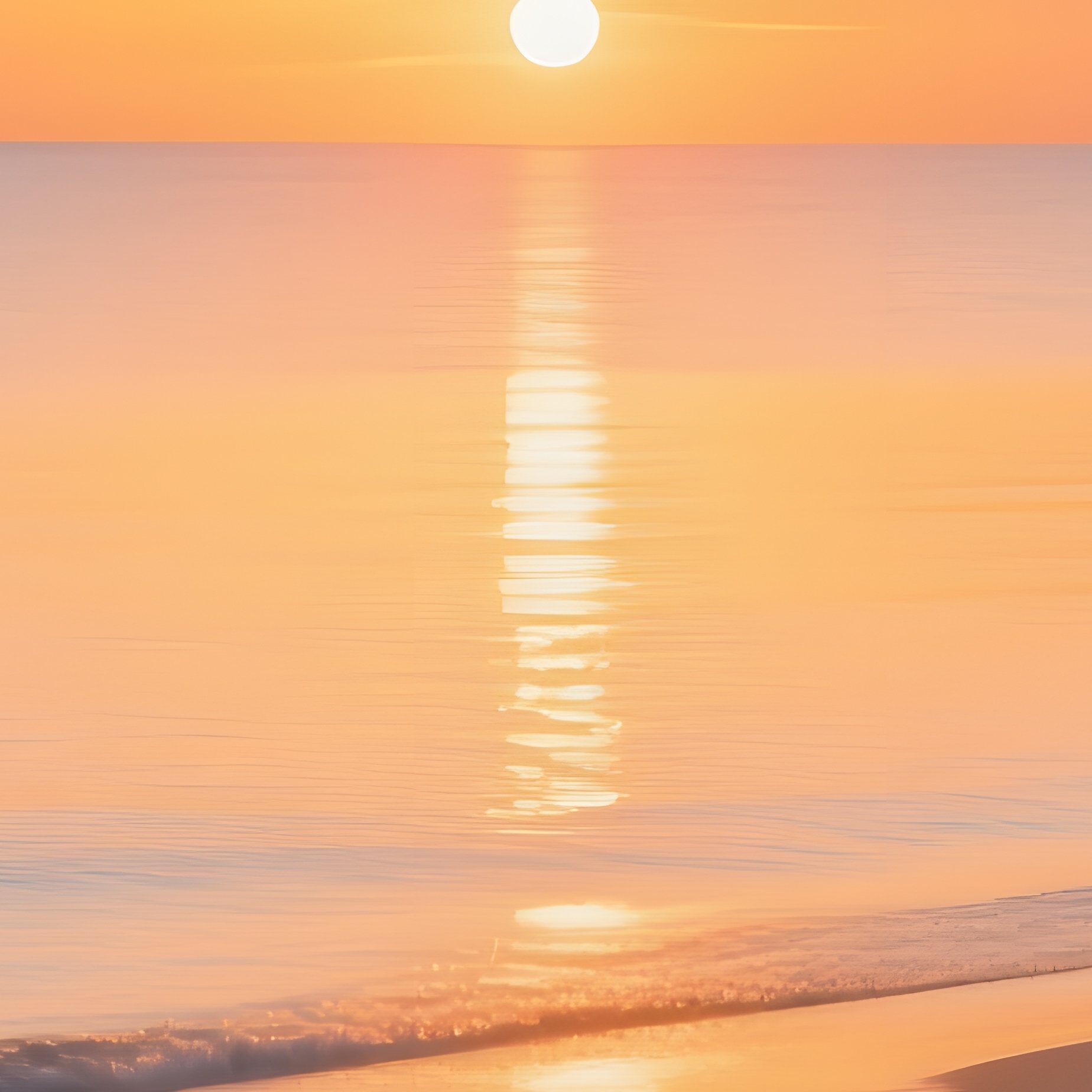 Sunset At A Beach Sunset Beach - Full Resolution Quality Preview