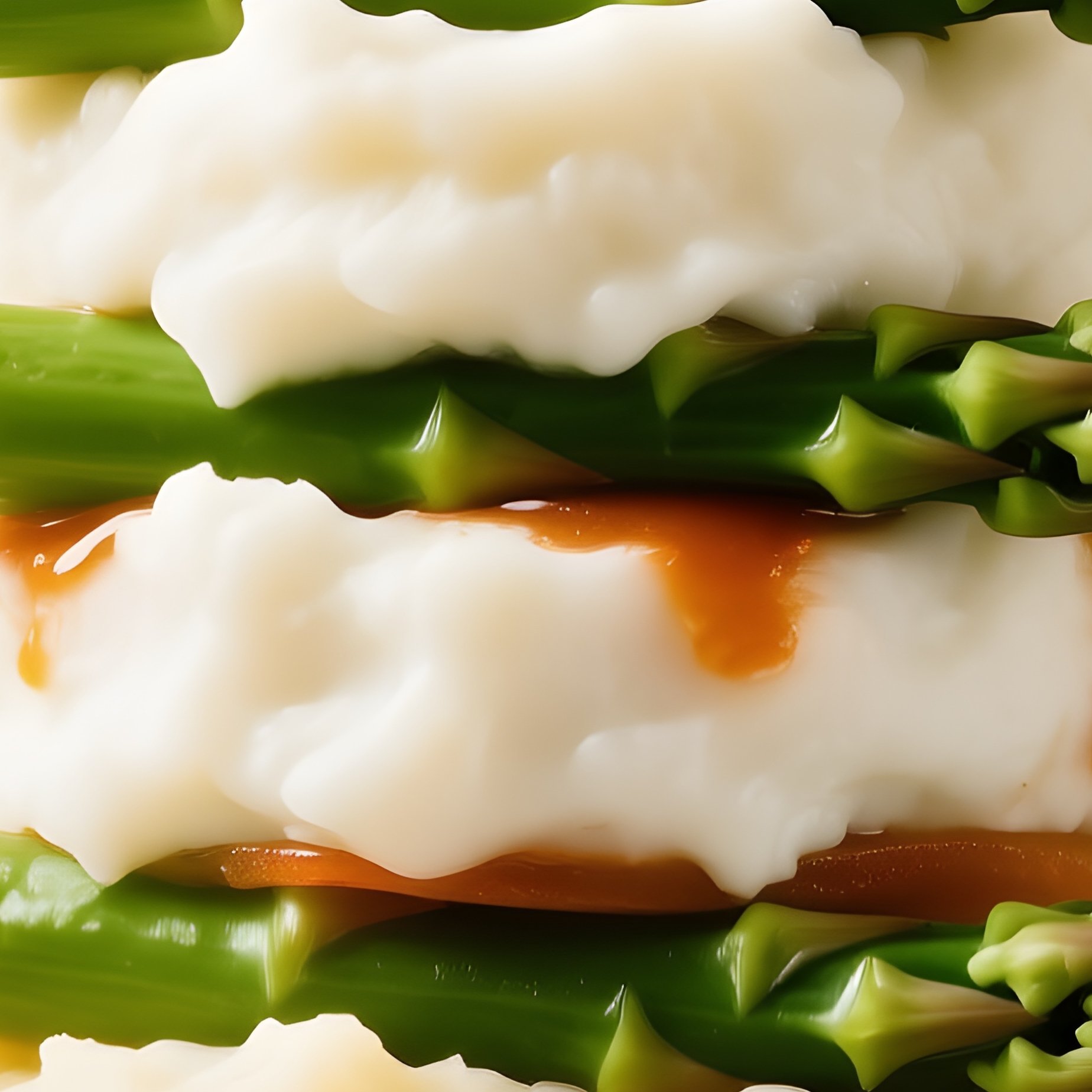 Surf And Turf Tower Elaborate Vertical Plating - Full Resolution Quality Preview