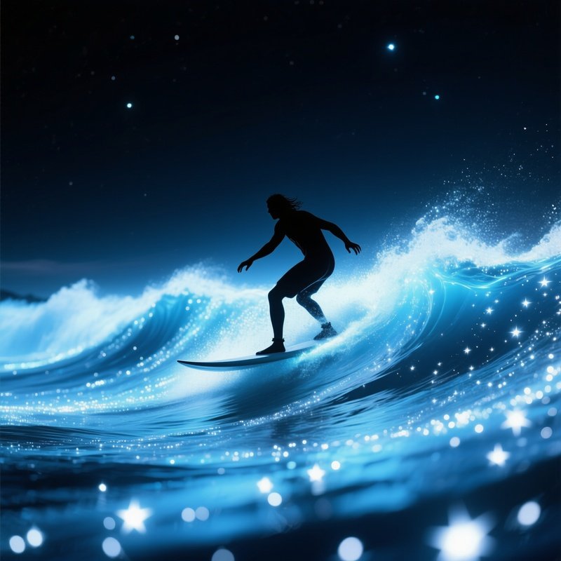 Surfer Tide Specter Starlight Waves