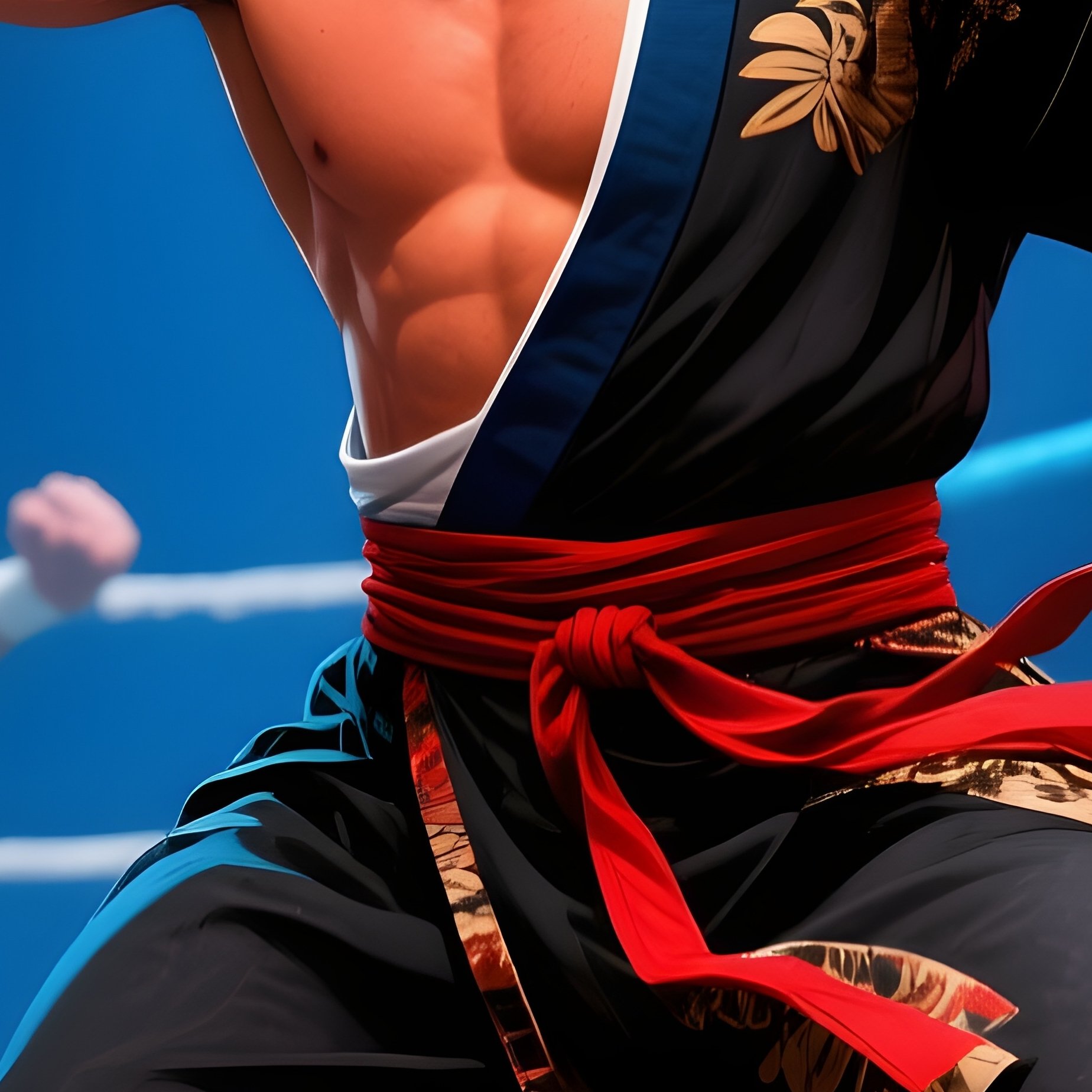 Sushi Samurai Wrestling Chopsticks - Full Resolution Quality Preview