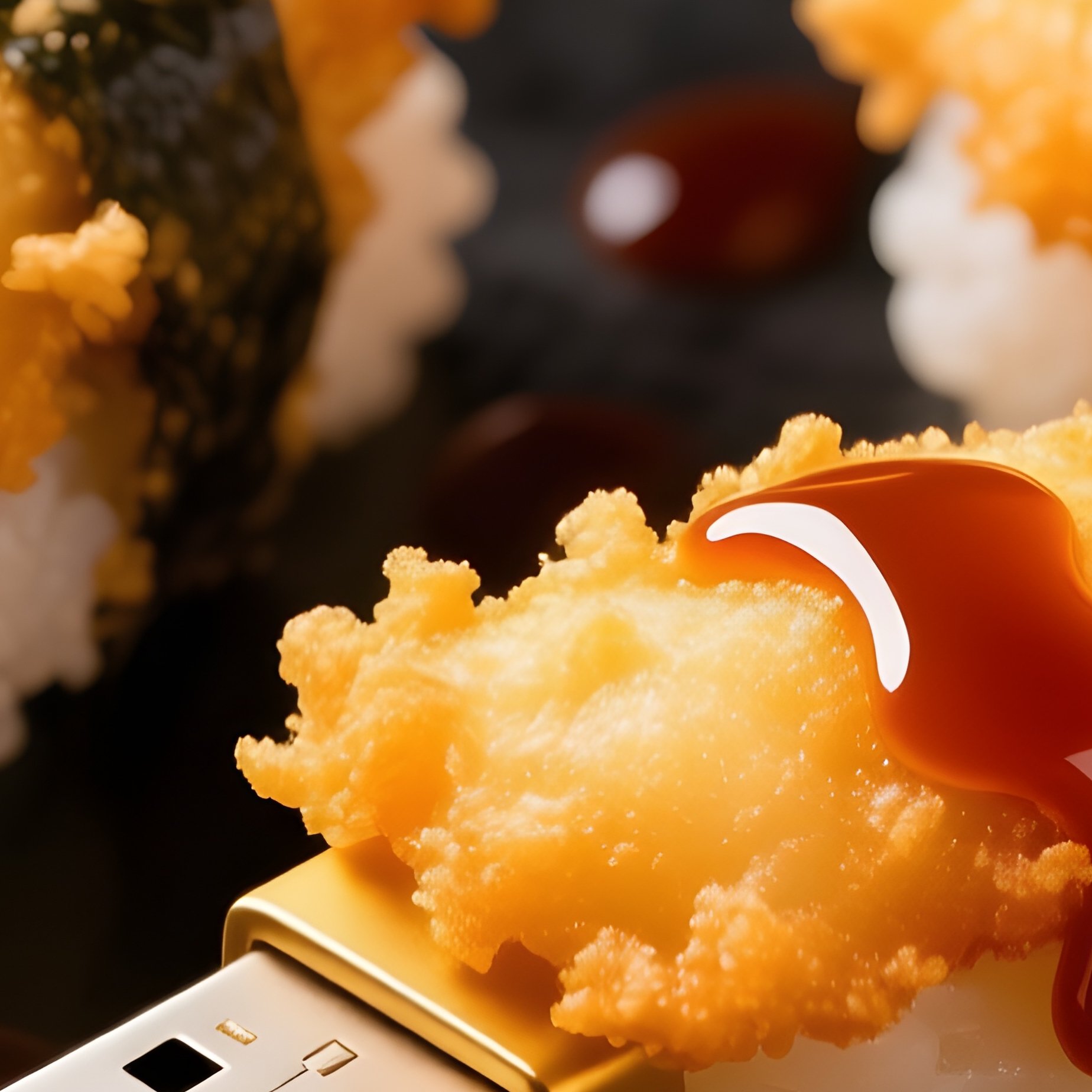 Sushi Usb Drives Tempura Shrimp - Full Resolution Quality Preview