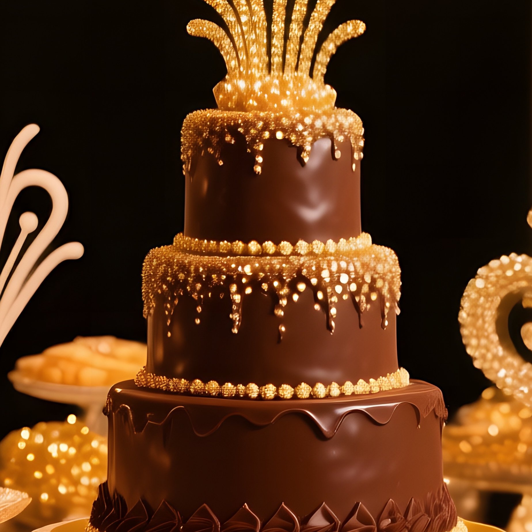 Sweets And Desserts Festive Luxurious Sweet - Full Resolution Quality Preview