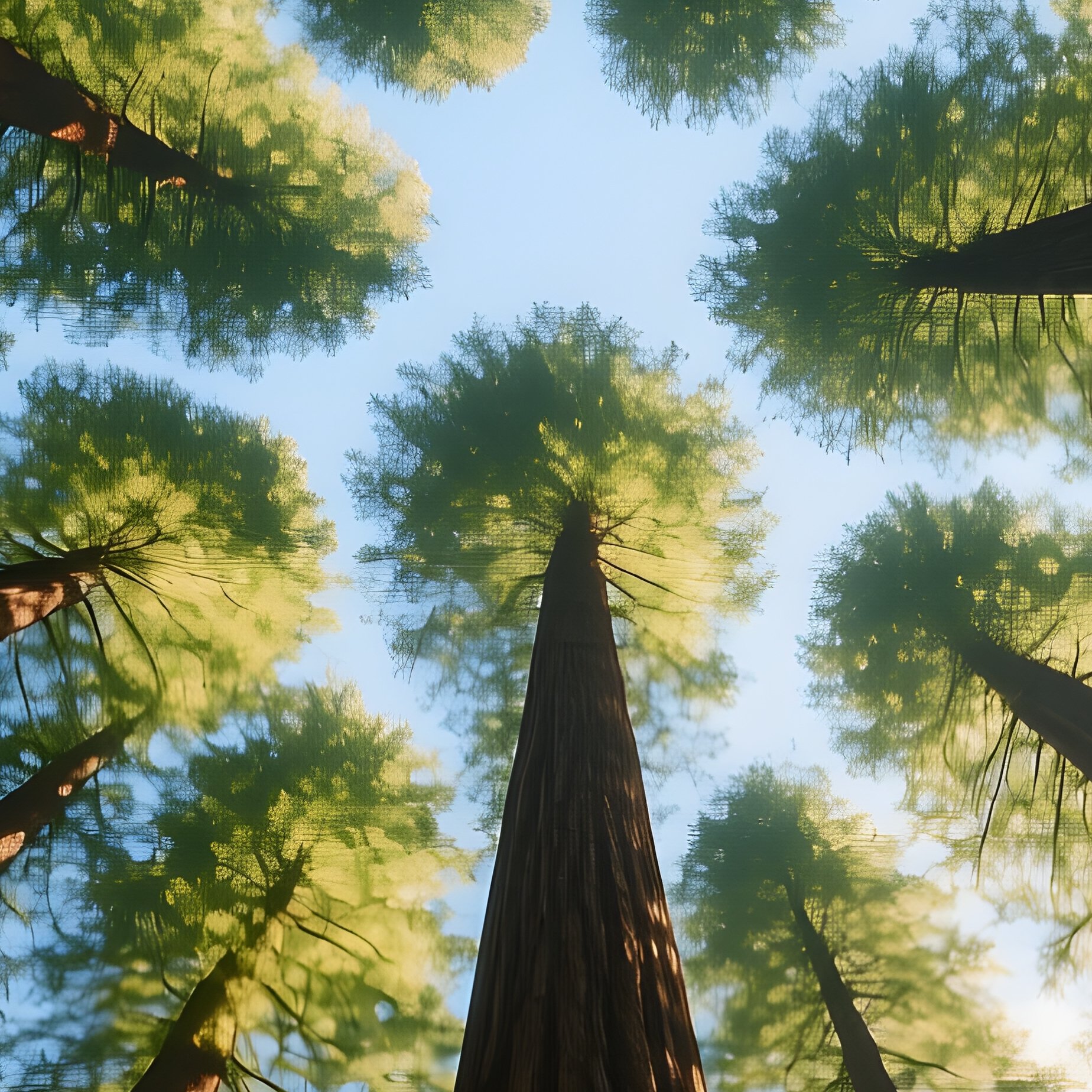 Tall Trees In A Forest Forest Trees - Full Resolution Quality Preview