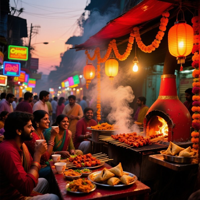 Tandoori Starters Smoky Vibrant Evening