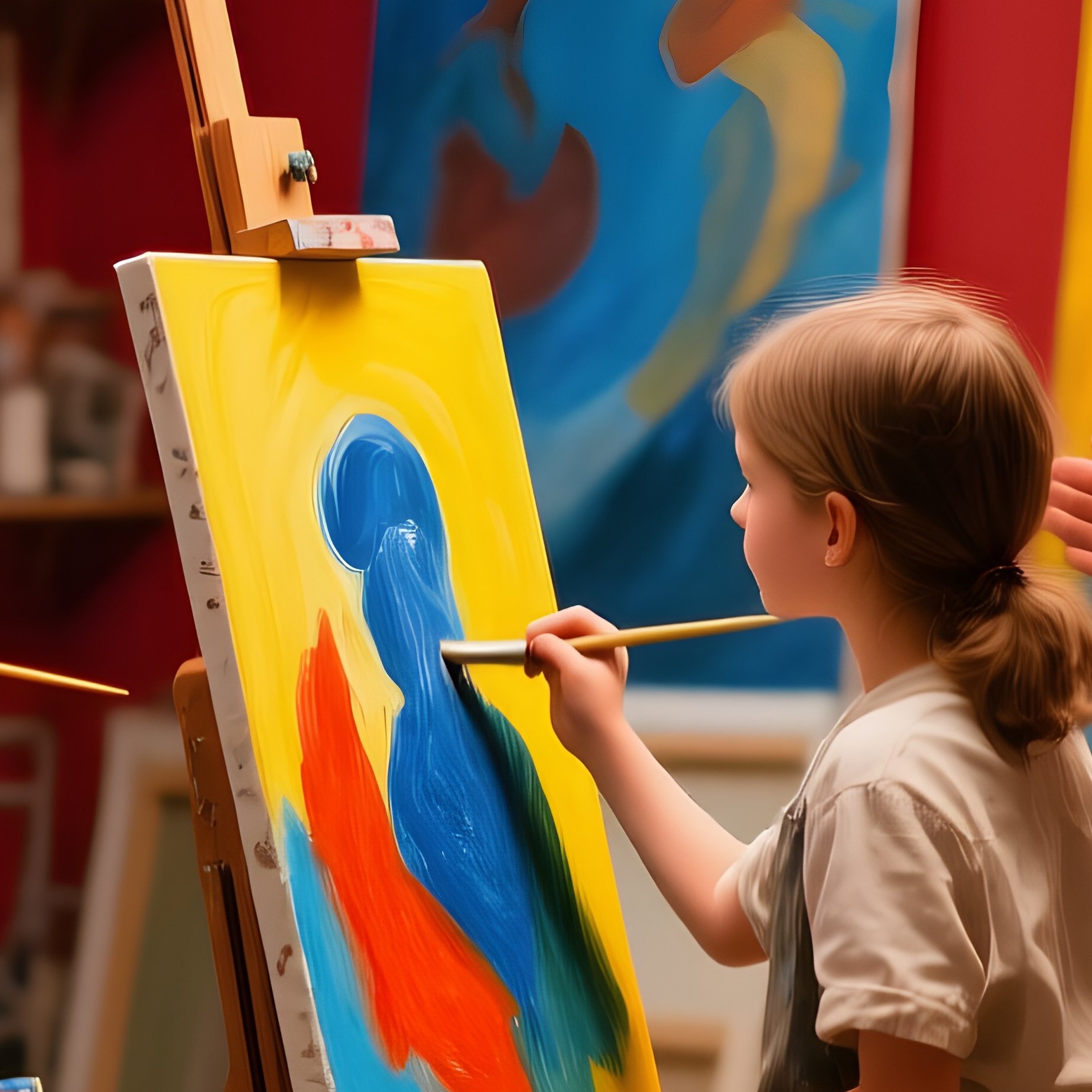 Teaching Learning Art Class - Full Resolution Quality Preview