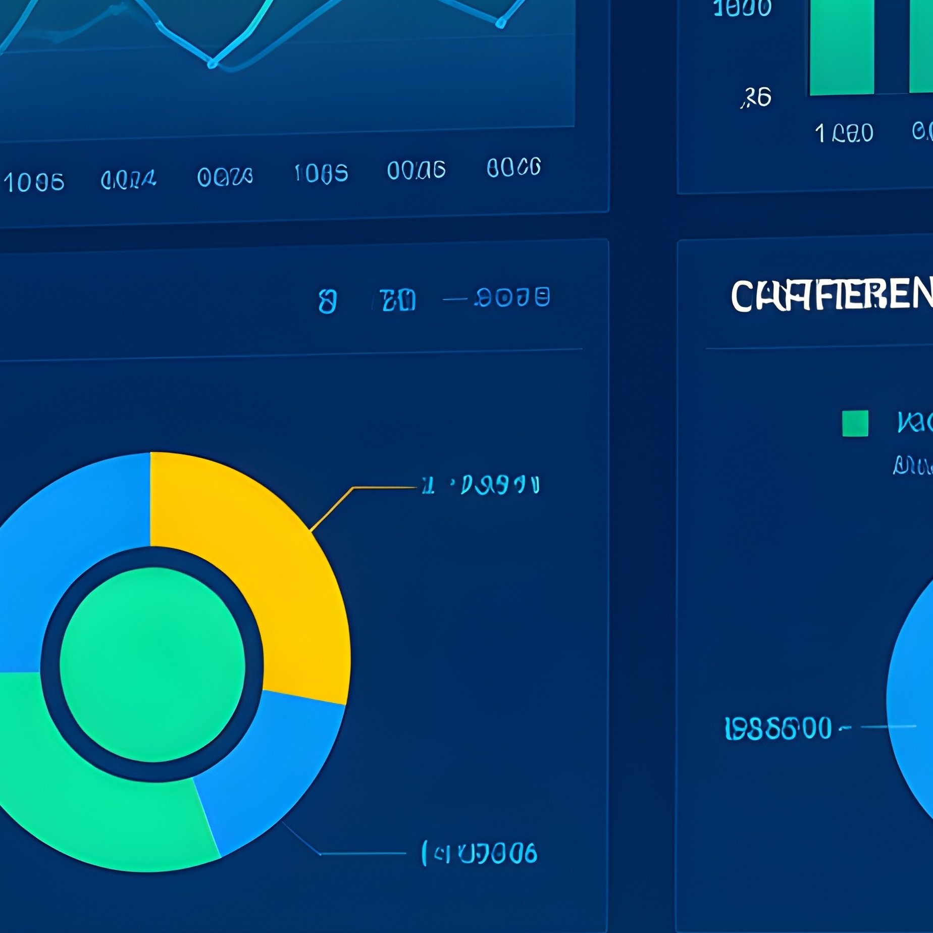 Team Analyzing Data Dashboard At Conference - Full Resolution Quality Preview