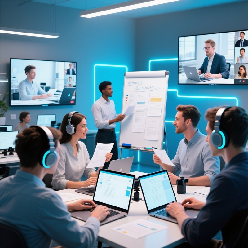 Teamwork Communication People Teamwork Kommunikation Menschen 3