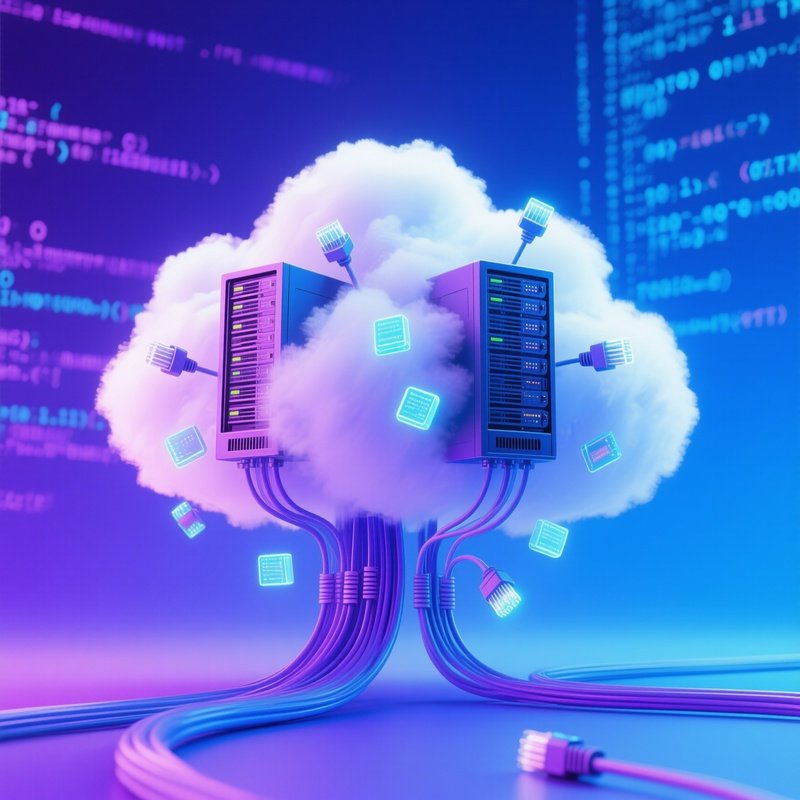 Tech Coding Data Abstract Data Cloud Computing