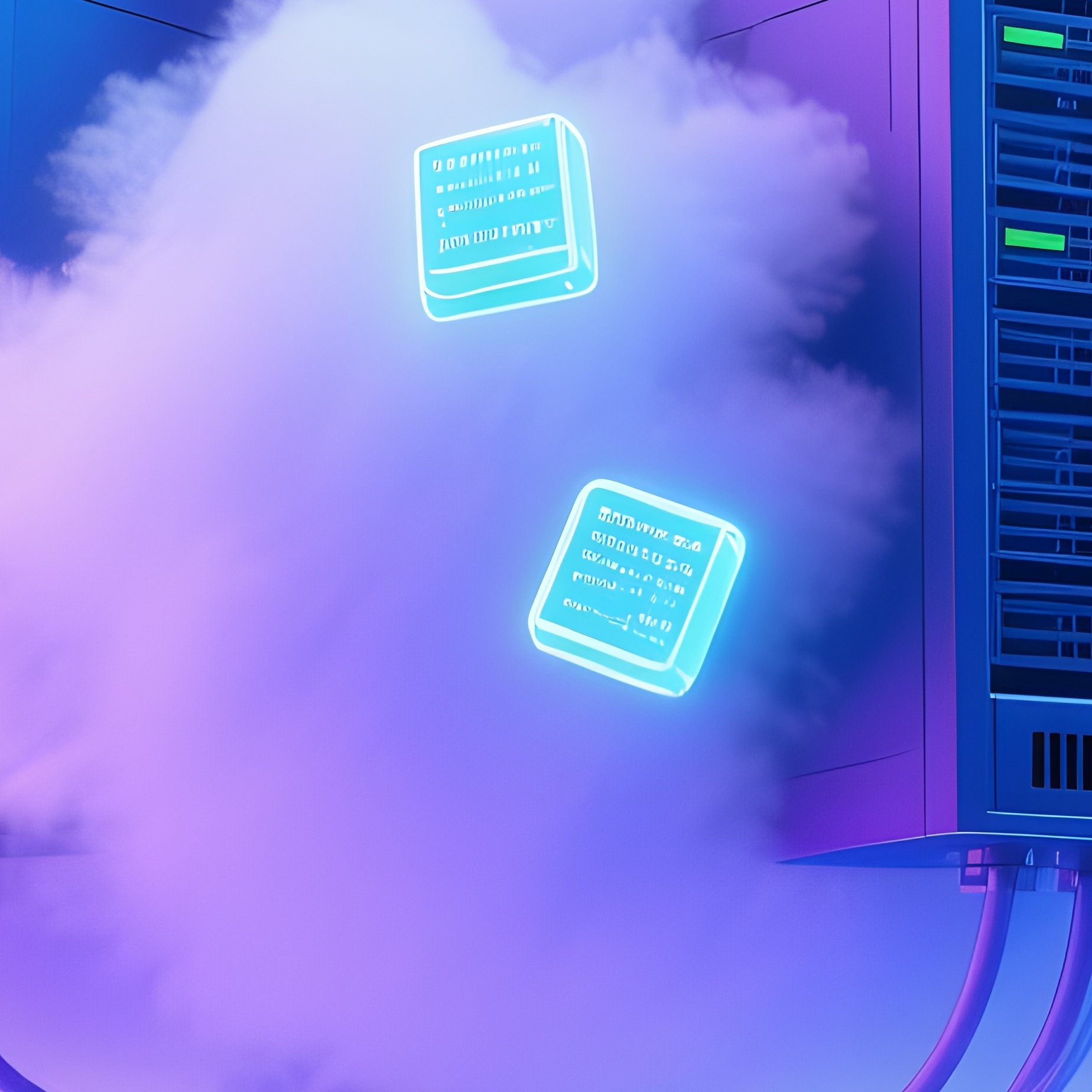 Tech Coding Data Abstract Data Cloud Computing - Full Resolution Quality Preview