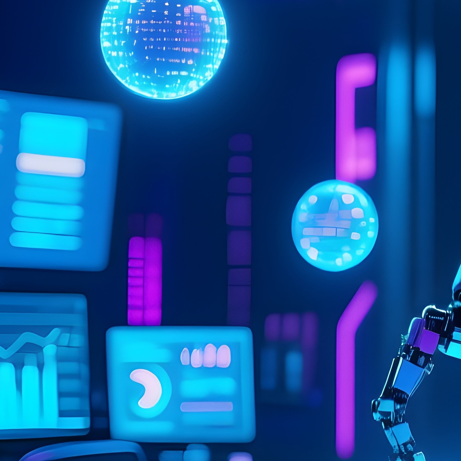 Tech Coding Data Abstract Digital Lab - Full Resolution Quality Preview