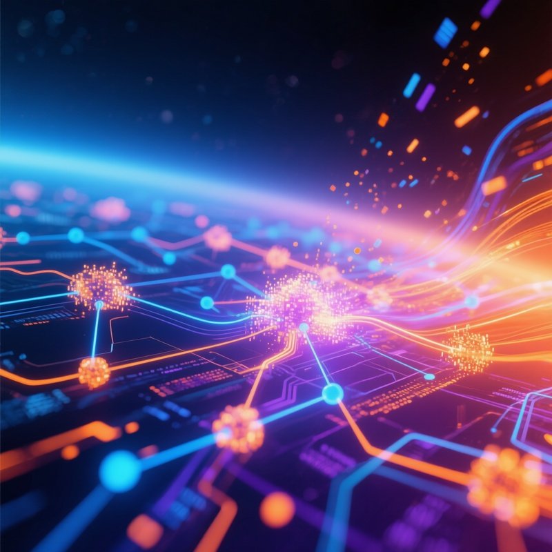 Technology And Data As Abstract Data Visualization