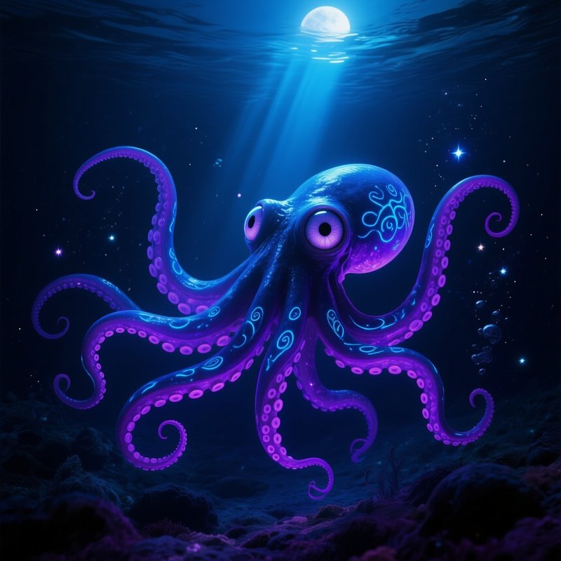 Telescope Octopus Tubular Eyes Swiveling Independently