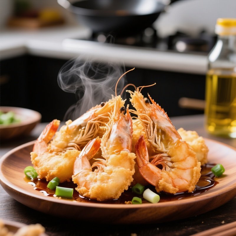 Tempura Shrimp Deep Fried Crisp Batter