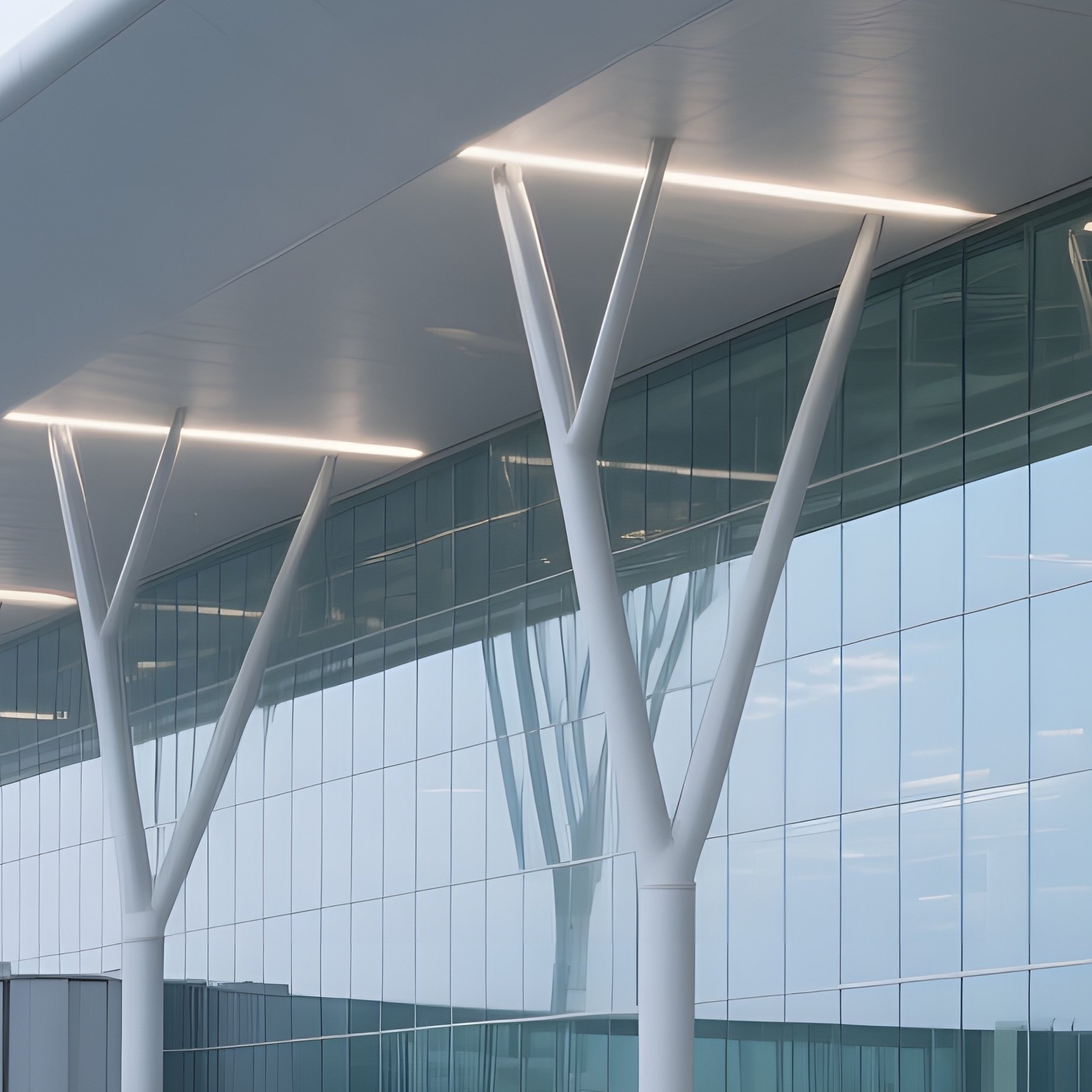 Terminal Exterior Architecture Außenansicht 1 - Full Resolution Quality Preview