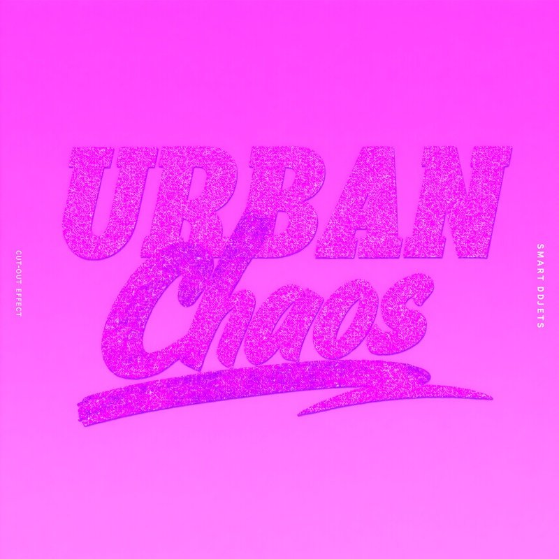 Text Design Featuring Urban Chaos Text Design Urban Style