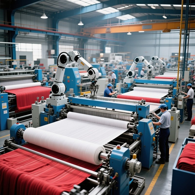 Textile Manufacturing Factory Industrial