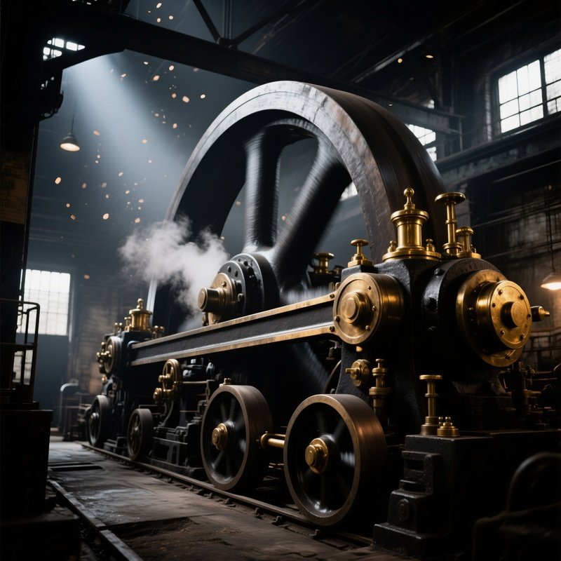 The Beam Engine Massive Watt Steam Engine Rocking Back And Forth