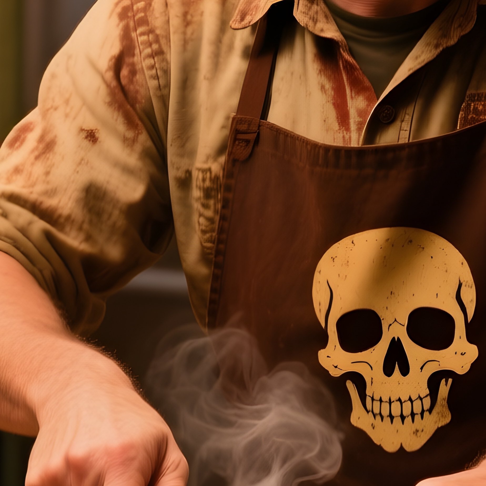 The Cannibal Chef Friendly Roadside Diner Owner Serves Delicious Stew But The Meat Source Is Suspicious - Full Resolution Quality Preview