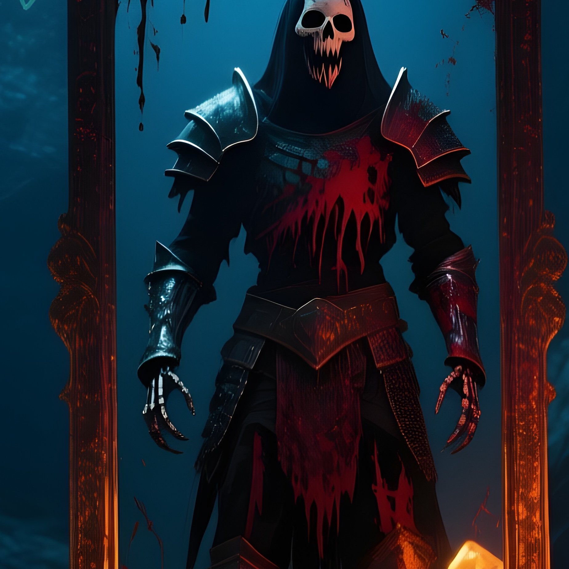 The Crystal Cave Mirrors Showing Evil Alignments - Full Resolution Quality Preview