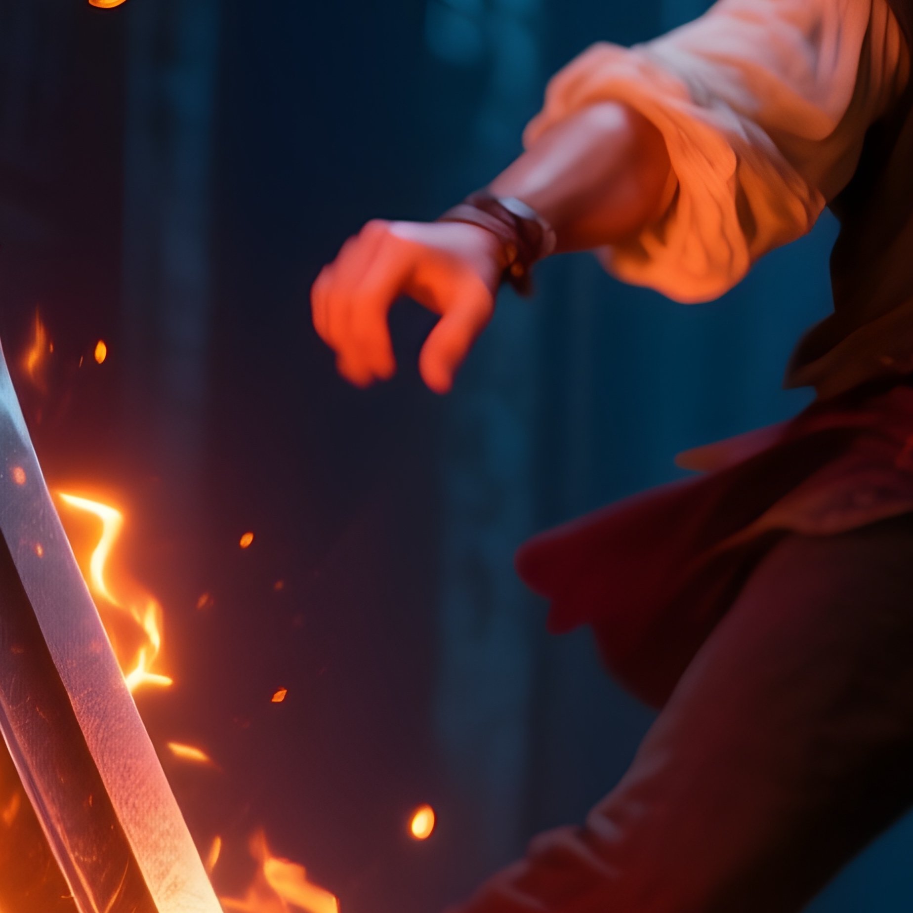 The Drunken Sword Alcohol Dependent Sentient Weapon - Full Resolution Quality Preview