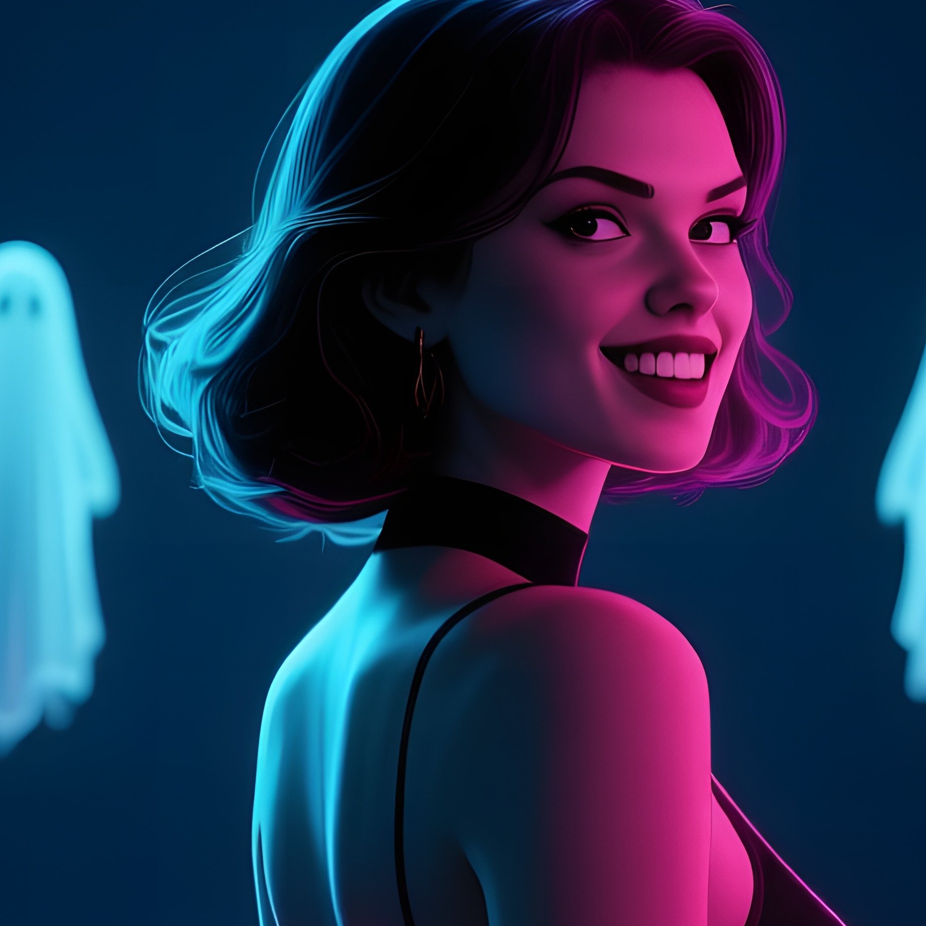 The Endless Maze Retro Futuristic Labyrinth - Full Resolution Quality Preview