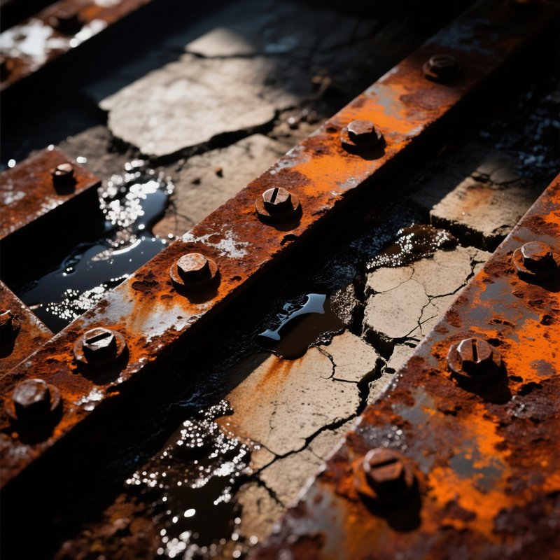 The Feel Of Industry Abstract Industrial Texture