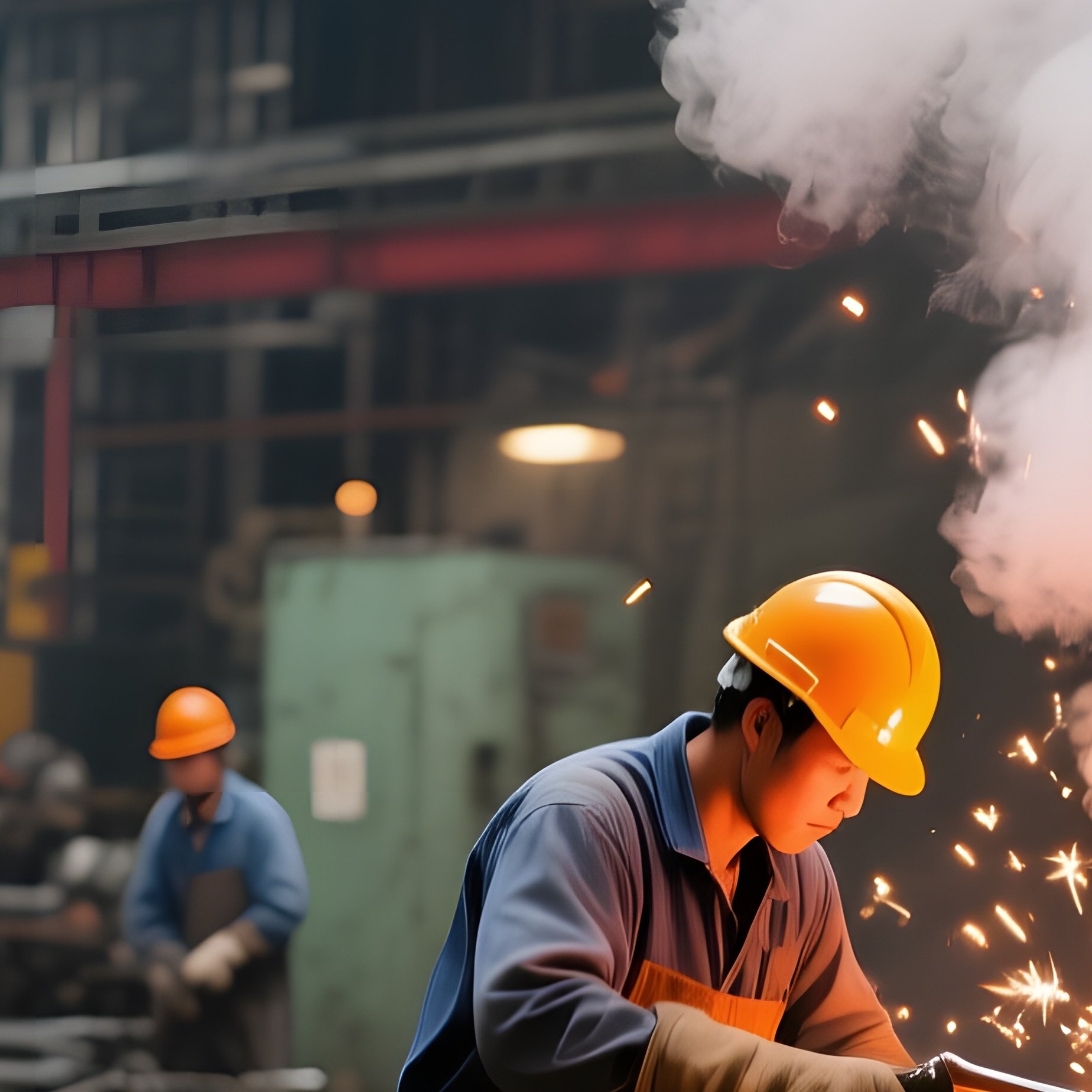 The Feel Of Industry Steel And Motion - Full Resolution Quality Preview