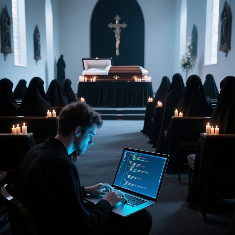 The Funeral Streaming Live Coding During A Funeral Service