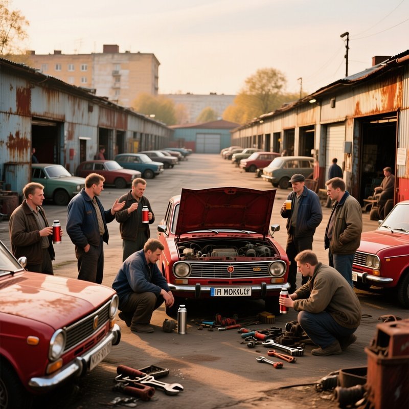 The Garage Cooperative 1987 Weekend Scene