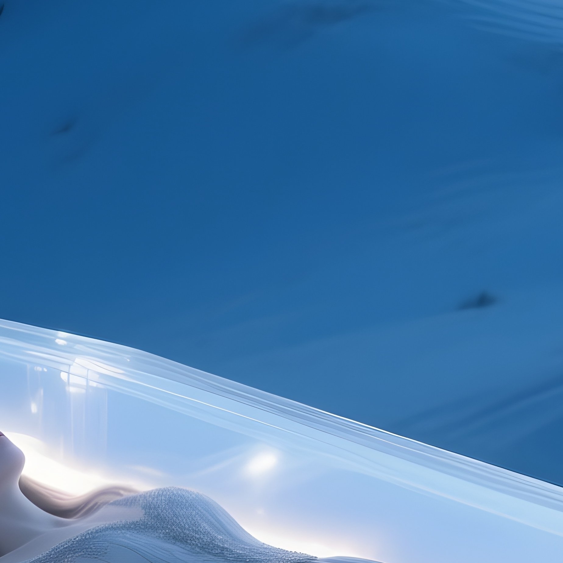 The Glass Coffin The Party Finds A Beautiful Person Sleeping In A Glass Box On A Snowy Hill - Full Resolution Quality Preview