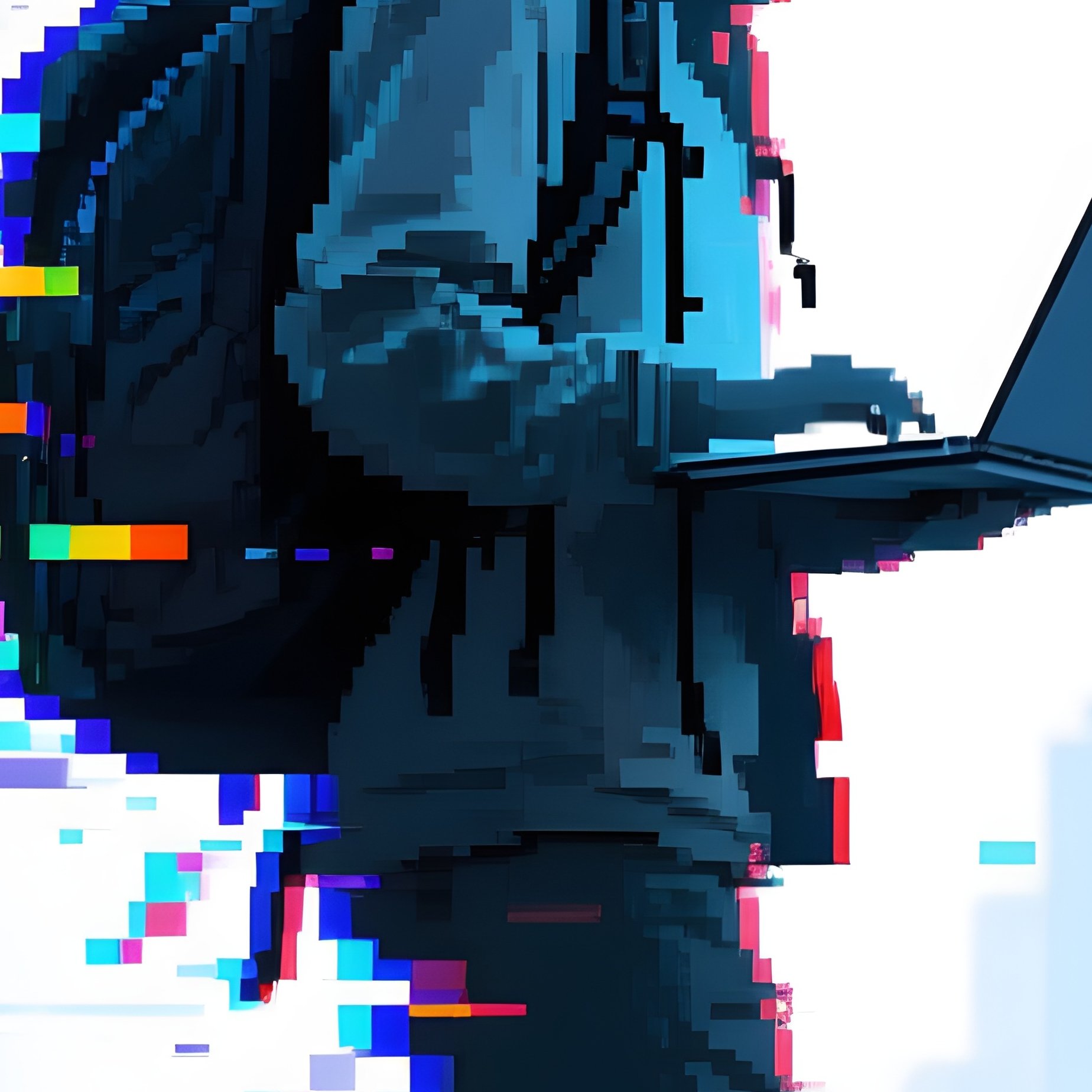 The Glitch Digital Nomad Flickering In Out - Full Resolution Quality Preview