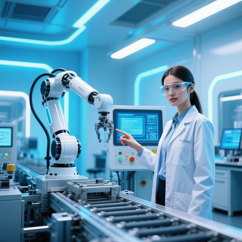 The Human Element Robotic Assembly Line