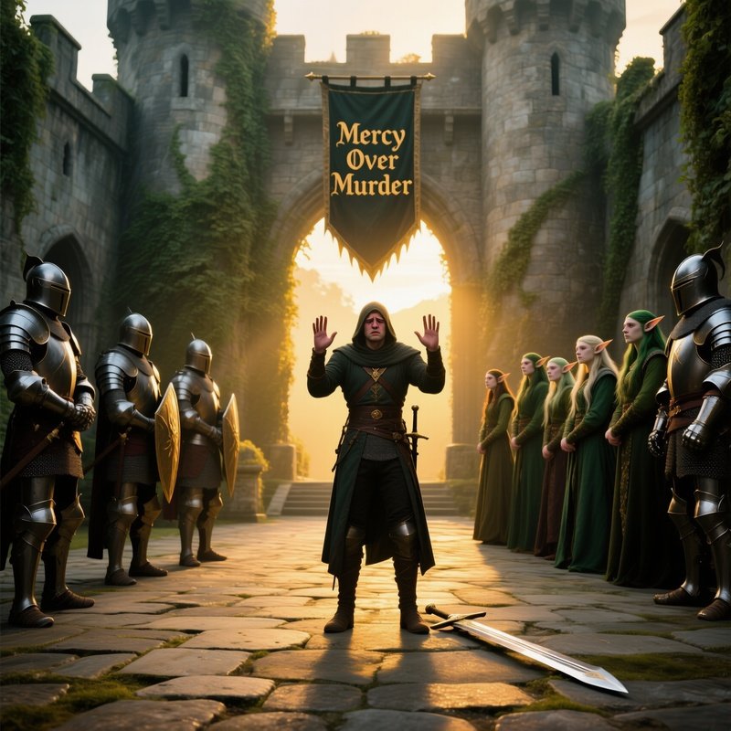 The Huntsmans Mercy Assassin Reveals Hire To Kill Party 3