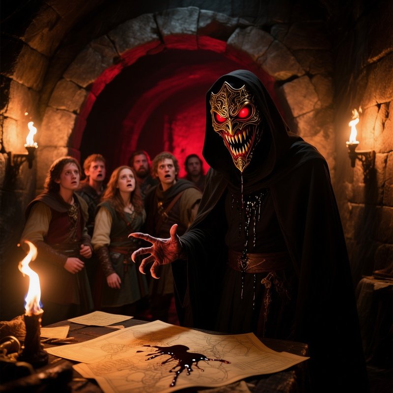 The Imposter Quest Giver Villain In Mask