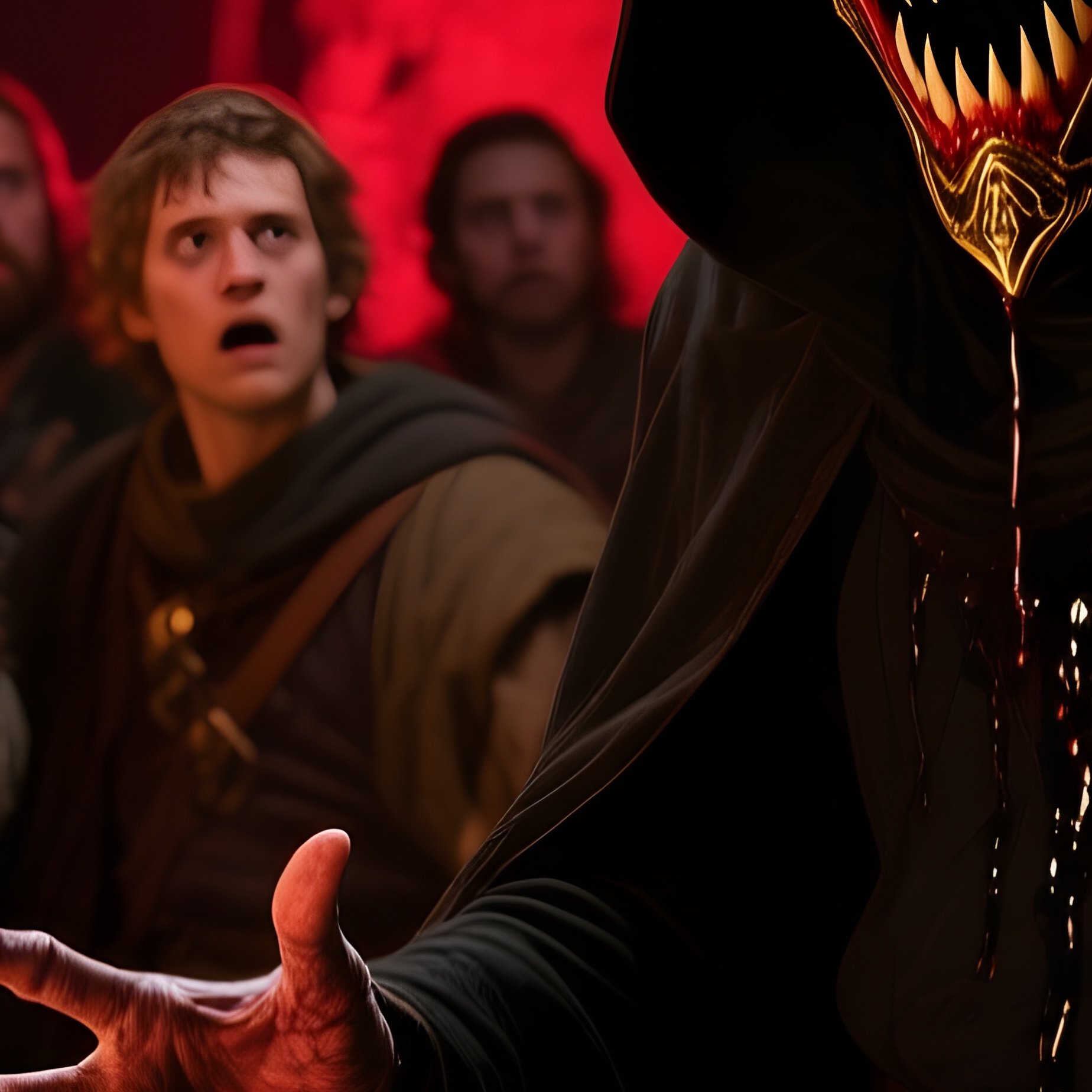 The Imposter Quest Giver Villain In Mask - Full Resolution Quality Preview