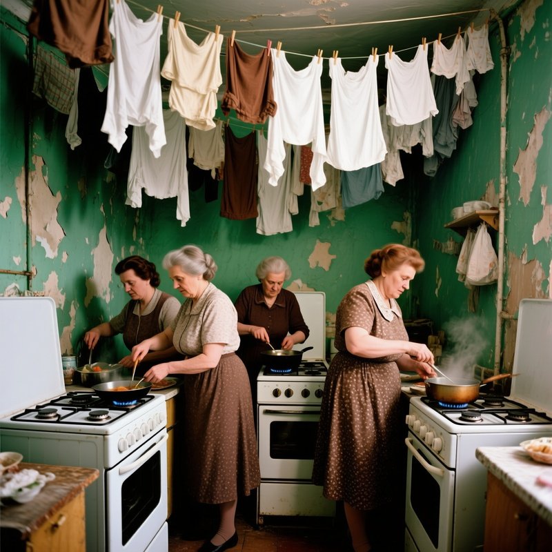 The Kommunalka Kitchen 1982