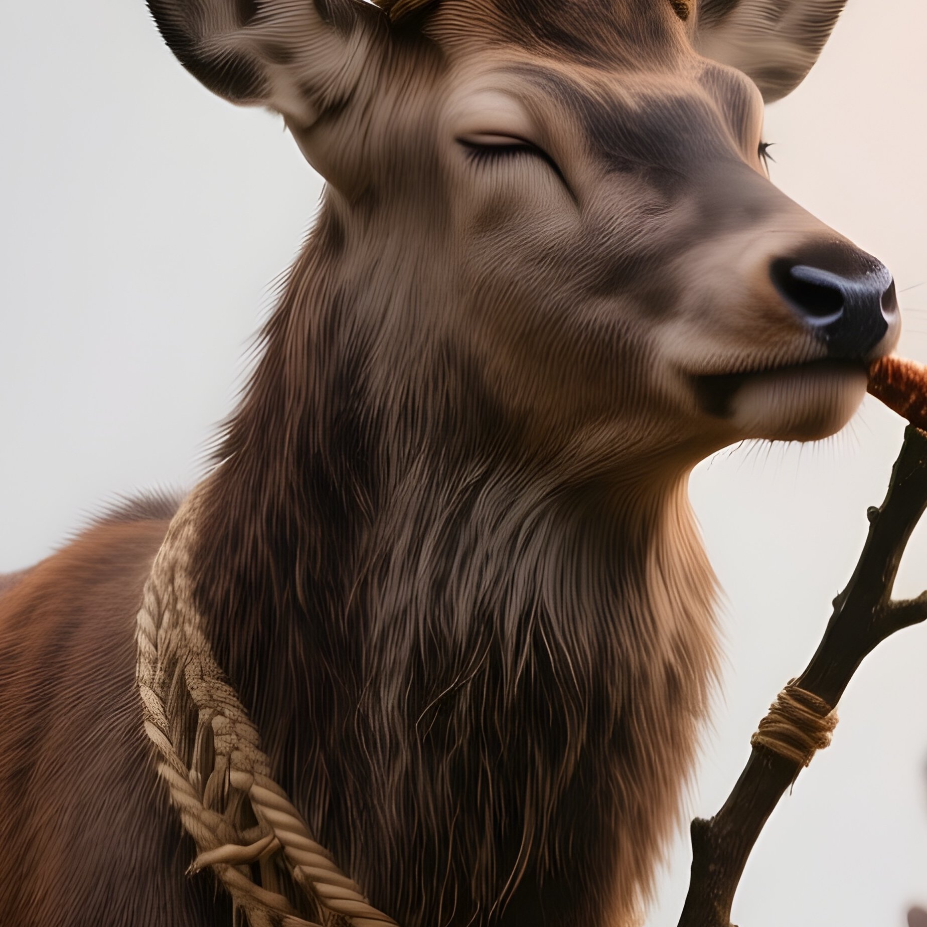 The Last Bite Traditional Harvested Stag - Full Resolution Quality Preview