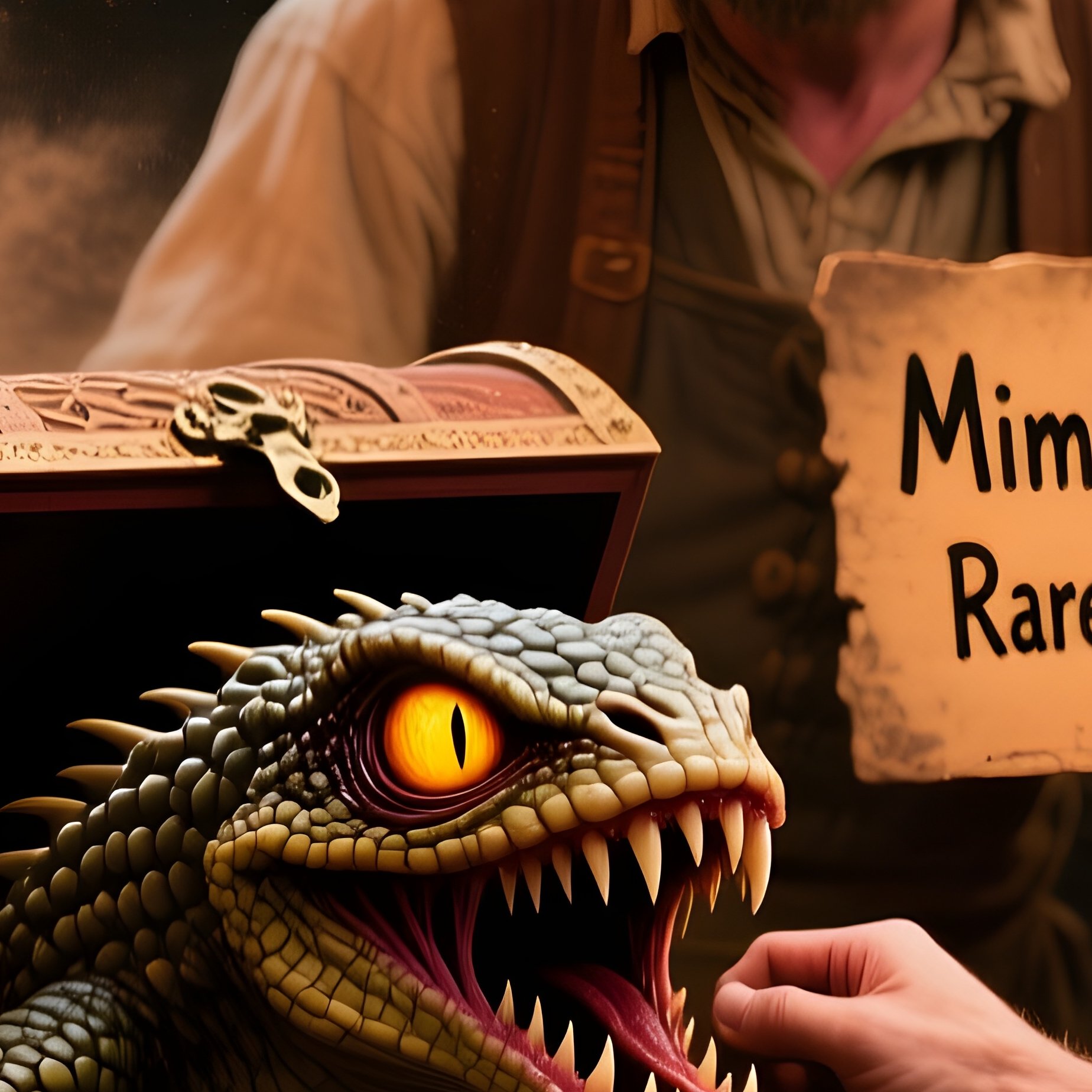 The Mimic Market Chest Disguise Bitten Customer - Full Resolution Quality Preview